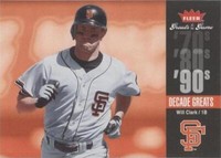 2006 Fleer Greats of the Game - Will Clark #DEC-WC
