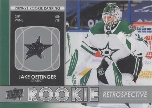 2021-22 Upper Deck Series 1 - Jake Oettinger #RR-4
