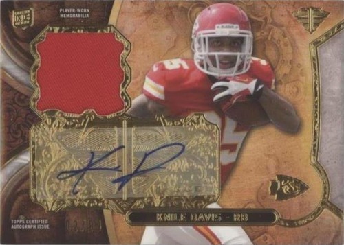 2013 Topps Triple Threads Knile Davis #TTRAR-KD