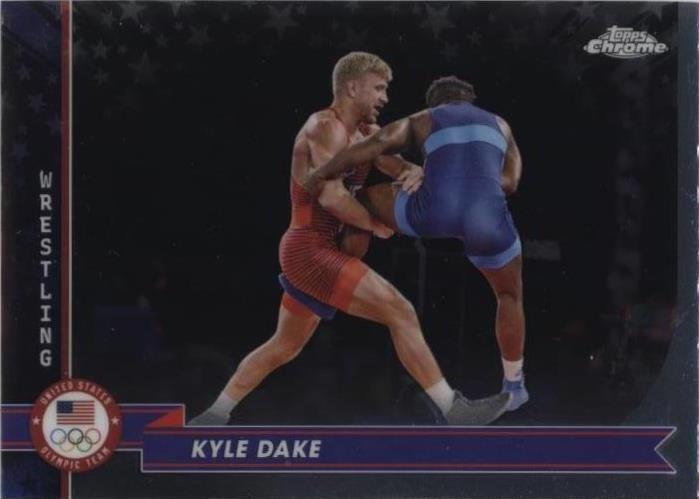 2024 Topps Chrome U.S. Olympic & Paralympic Team and Hopefuls - Kyle Dake #182