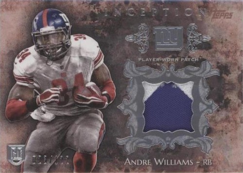 2014 Topps Inception Andre Williams #RP-AW