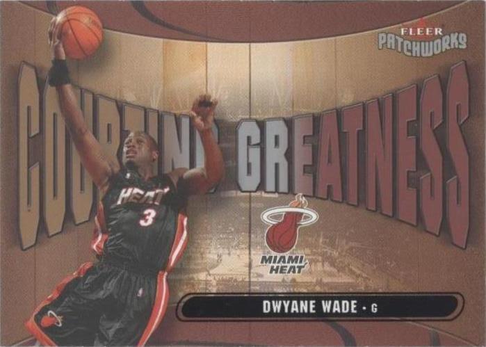 2003-04 Fleer Patchworks - Dwyane Wade #21 CG