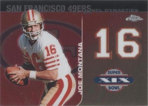 2008 Topps Chrome Joe Montana #DYNC-JM2