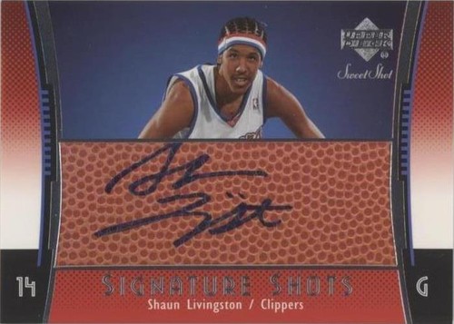 2004-05 Upper Deck Sweet Shot - Shaun Livingston #SS-SL