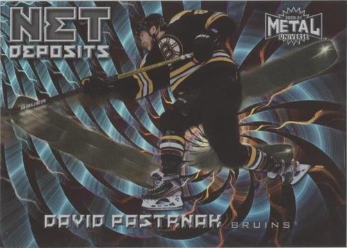 2020-21 Skybox Metal Universe - David Pastrnak #ND-17
