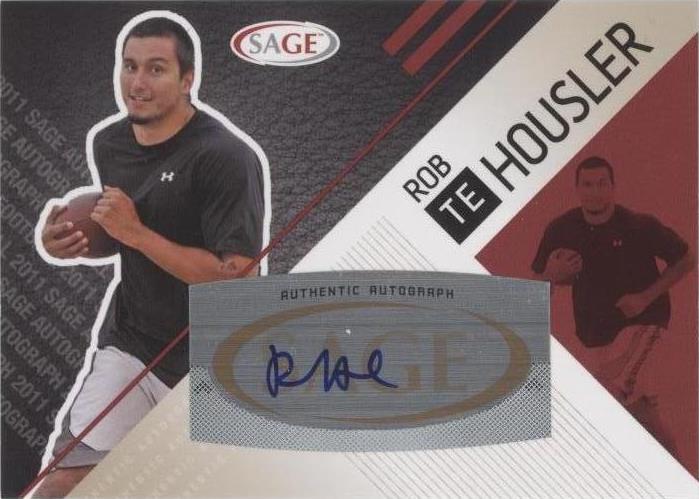 2011 SAGE Autograph Series Rob Housler #A-17