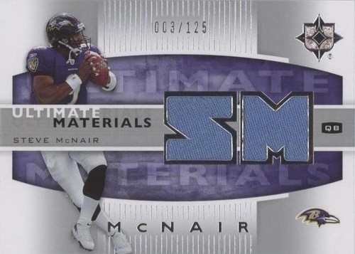 2007 Ultimate Collection Steve McNair #UM-MC