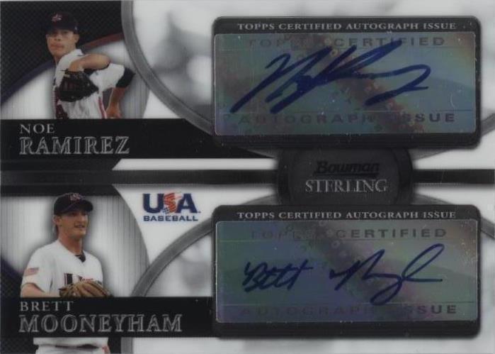2010 Bowman Sterling - Brett Mooneyham Noë Ramirez #BSDA-20