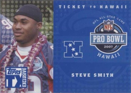 2007 Topps TX Exclusive Steve Smith #HA-SS