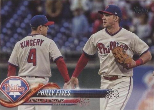2018 Topps Update Series - Rhys Hoskins Scott Kingery #US128