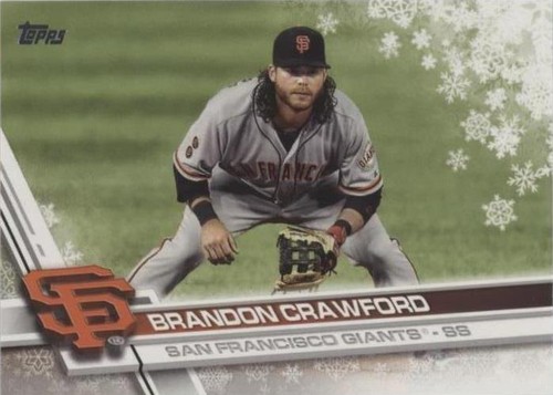 2017 Topps Holiday - Brandon Crawford #HMW188