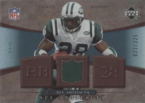 2007 Upper Deck Artifacts Curtis Martin #NFL-CM