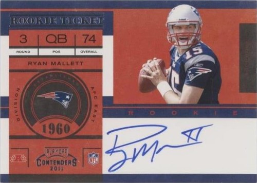 2011 Playoff Contenders Ryan Mallett #203