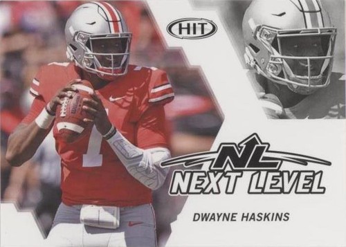 2019 Sage Hit Premier Draft Dwayne Haskins #62