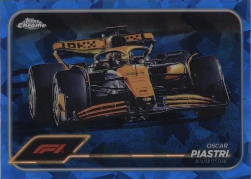 2024 Topps Chrome Sapphire Edition Formula 1 - Oscar Piastri #80