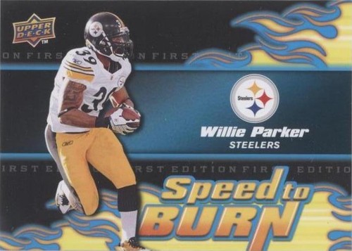 2009 Upper Deck First Edition Willie Parker #SB-15