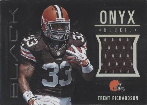2012 Panini Black Trent Richardson #3