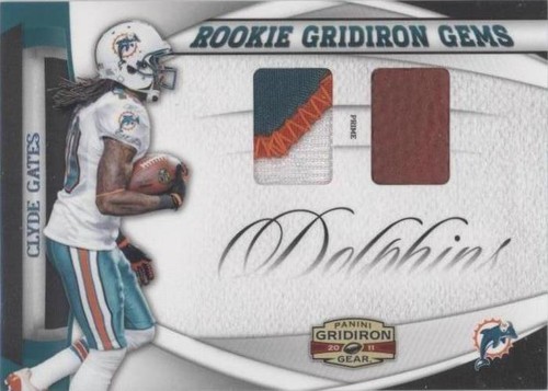 2011 Panini Gridiron Gear Clyde Gates #28