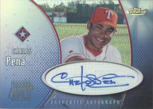 2001 Topps Finest - Carlos Pena #FA-CP