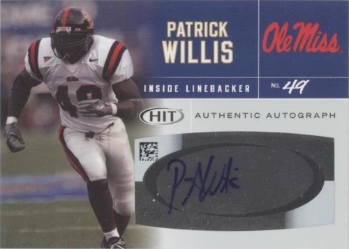 2007 SAGE Hit Patrick Willis #A49