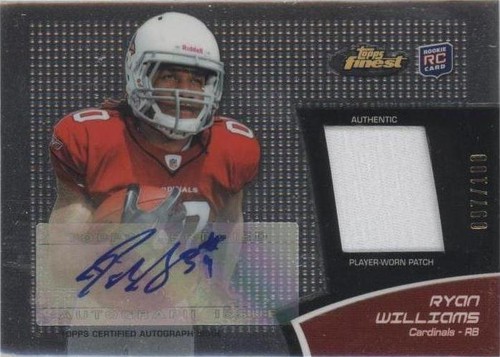 2011 Topps Finest Ryan Williams #RAP-RW