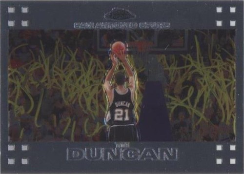 2007-08 Topps Chrome - Tim Duncan #21