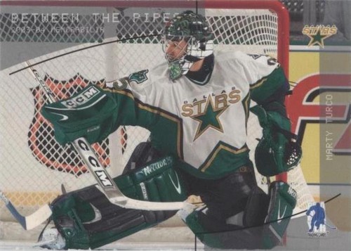 2003-04 In the Game Be A Player Memorabilia - Marty Turco #140