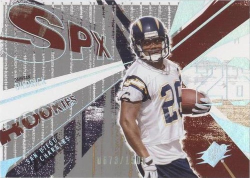 2003 SPx Dahrran Diedrick #134