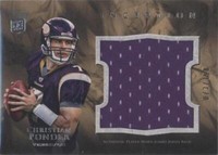 2011 Topps Inception Christian Ponder #JR-CP