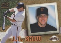 1998 Pacific Invincible - J.T. Snow #146
