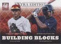 2012 Elite Extra Edition - Byron Buxton Carlos Correa #15
