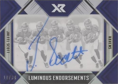 2018 Panini XR Jaleel Scott #LE-35