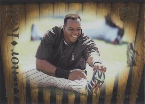 1996 Pinnacle Zenith - Frank Thomas #133
