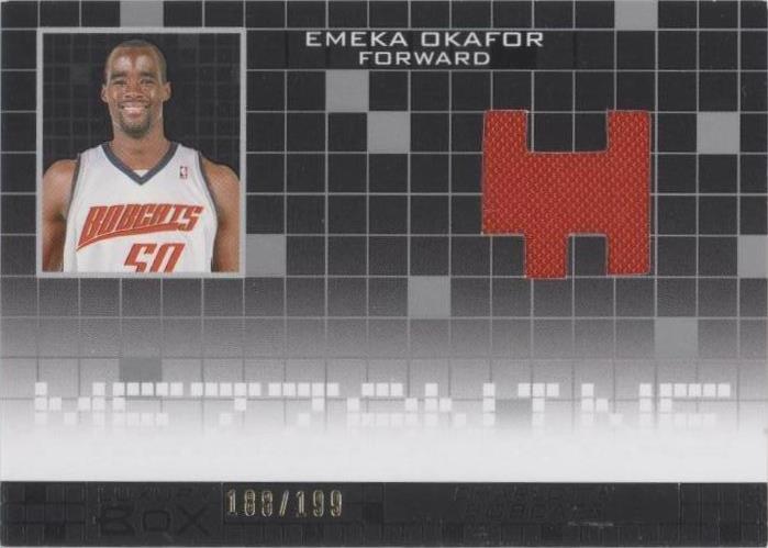 2007-08 Topps Luxury Box - Emeka Okafor #MR-EO