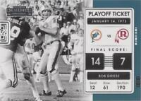 2021 Panini Contenders Bob Griese #PLT-BGR