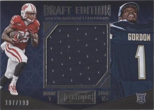 2015 Panini Playbook Melvin Gordon #DE-MG
