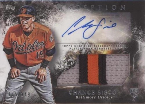 2018 Topps Inception - Chance Sisco #IAP-CSI