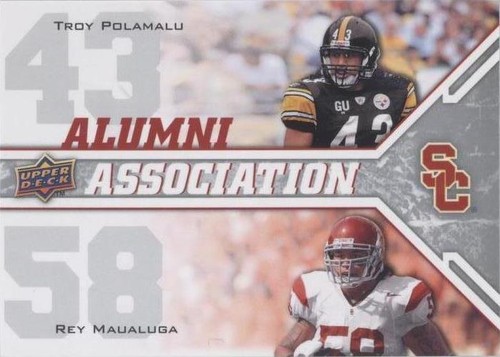 2009 Upper Deck Draft Edition Rey Maualuga Troy Polamalu #231
