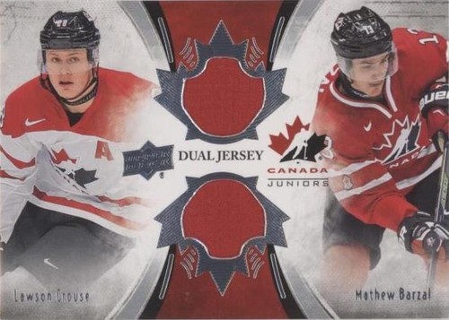 2016 Upper Deck Team Canada Juniors - Lawson Crouse Mathew Barzal #TCD-CB