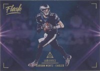 2020 Panini Luminance Carson Wentz #F18