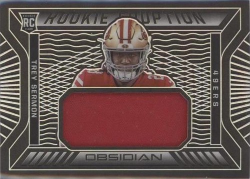 2021 Panini Obsidian Trey Sermon #RE-TS