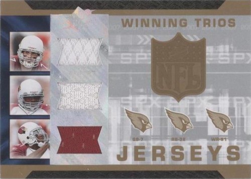 2007 SPx Anquan Boldin Edgerrin James Matt Leinart #WT-LJB