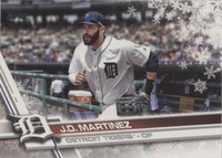 2017 Topps Holiday - J.D. Martinez #HMW157