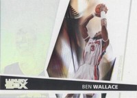 2005-06 Topps Luxury Box - Ben Wallace #70