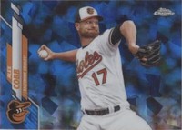2020 Topps Chrome Sapphire Edition - Alex Cobb #656