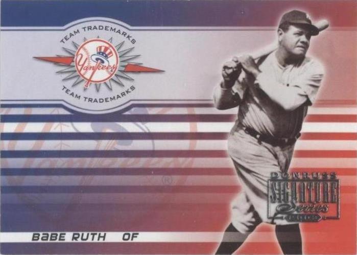 Donruss Signature Series 2003 - Babe Ruth #TT-3