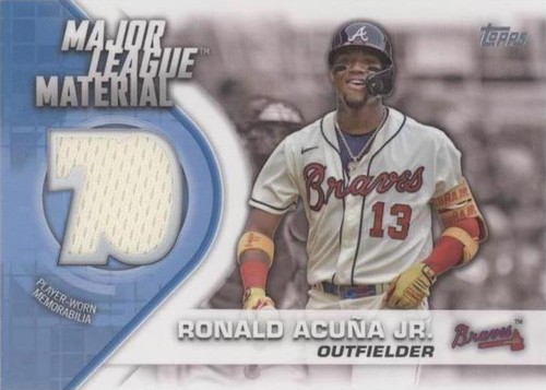 2021 Topps Update - RONALD ACUNA JR. - SP Photo Variation