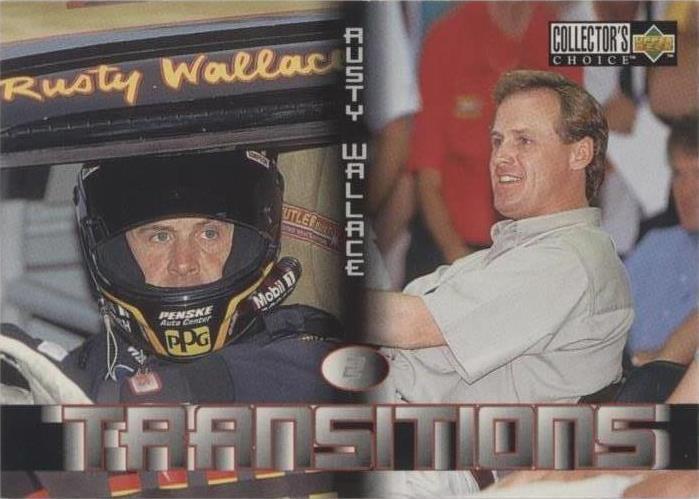 1997 Upper Deck Collector's Choice - Rusty Wallace #145