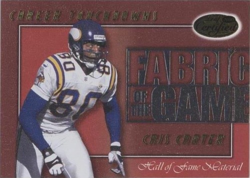 2000 Leaf Certified Cris Carter #FG-31