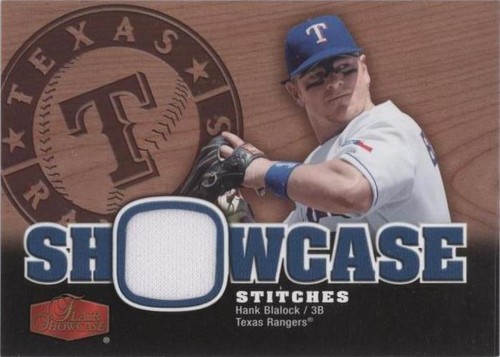 2006 Flair Showcase - Hank Blalock #SS-HB